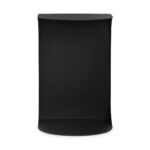 Cote - 16" Metal Accent Table - Black - Image 4