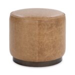 Clair - Leather Round Table - Image 4