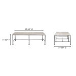 River - Coffee Table - Botticino Beige - Image 2