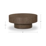 Corey - Coffee Table - Dark Brown - Image 3