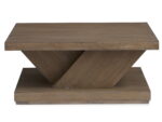 Lansbury - Square Cocktail Table With Casters - Antique Wheat - Image 4
