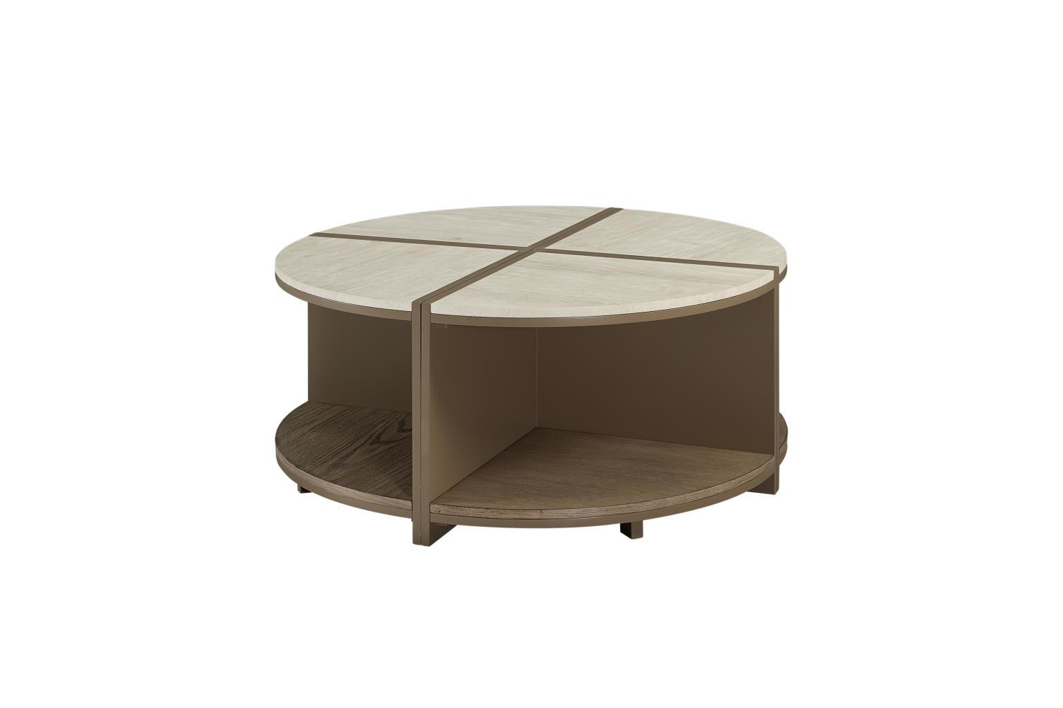 c3958151-bdfe-4a07-8f09-addc62ef25f3 Trilogy - Quarter Bunching Tables - Toffee / Spice - Image 1