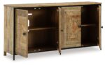 Camney - Accent Cabinet - Brown / Black - Image 4