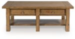 Vandenmore - Rectangular Cocktail Table - Medium Brown - Image 4