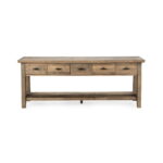 Talladega - Console Table - Natural Pine - Image 4