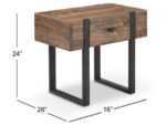 Prescott - Modern Reclaimed Wood Table - Image 8