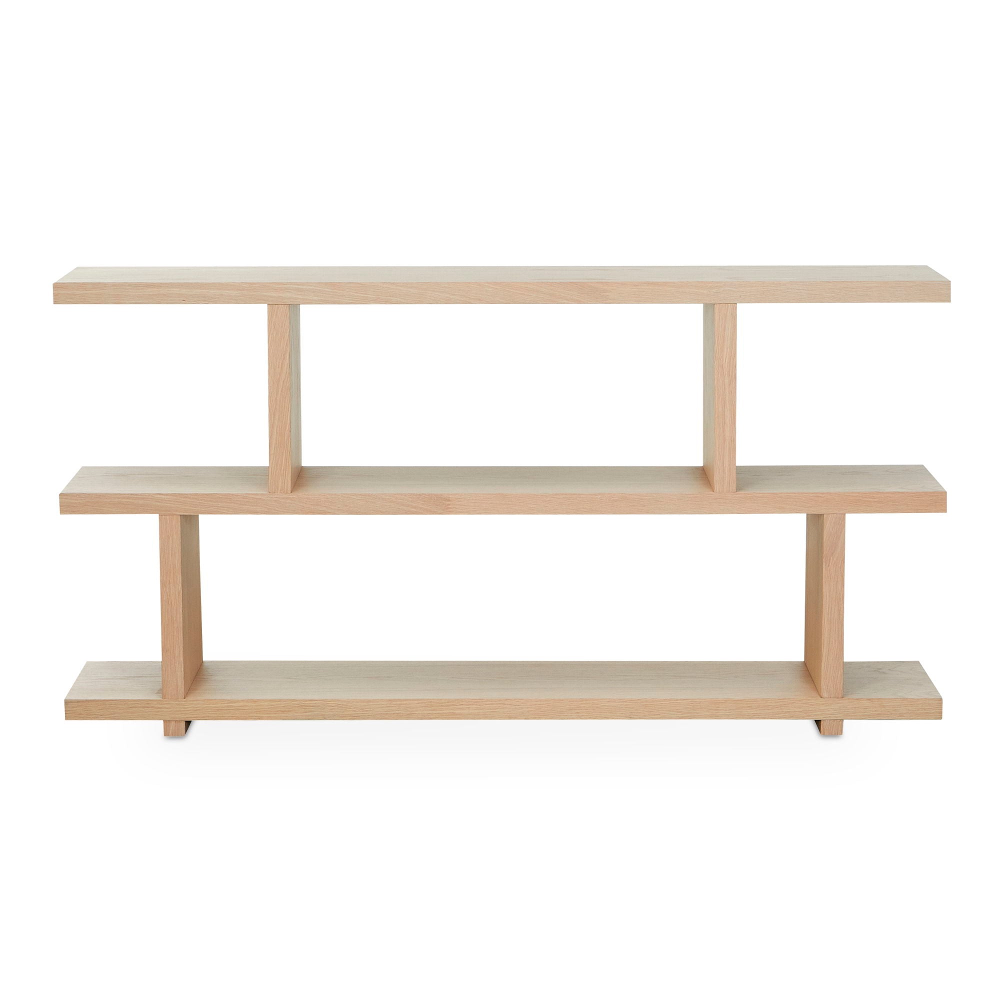 c9ffdb1c-2bfb-4149-880f-30594ab397e6 Miri - Small Shelf - White Wash Oak - Image 1