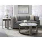 Rosamel - 2 Piece Occasional Table Set (Coffee Table And End Table) - Gray - Image 4