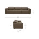 Wilder - Power Recliner Sofa - Soft Taupe - Image 3