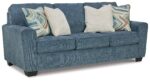 Cashton - Queen Sofa Sleeper - Blue - Image 4