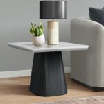 Edison - End Table - White And Black - Image 4