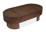 Holloway - Oval Lift Top Cocktail Table - Toasted Almond - Image 4
