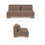 June - Sofa - Dark Brown - Image 2