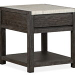 Plum Creek - Rectangular End Table - Ravenwood Black