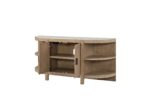 Trilogy - 2-Door Console Table With Marble Top - Toffee - Image 4