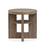 Cypress - Round End Table - Spiced Brown - Image 3