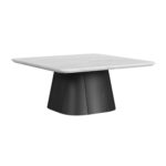 Edison - 2 Piece Occasional Table Set (Coffee Table & End Table) - White And Black - Image 3