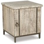 Laddford - Accent Cabinet - Shelf - Whitewash