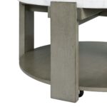 Rosamel - Round Coffee Table - Gray - Image 4