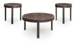 Horizon Hills - Occasional Table Set (Set of 3) - Brown / Black - Image 3
