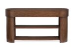 Holloway - Oval Sofa Table - Toasted Almond - Image 4