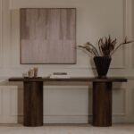 Hadley - Console Table - Dark Brown - Image 3