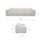 Wilder - Power Recliner Sofa - Flecked Oat - Image 3
