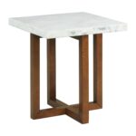 Morris - 2 Piece Occasional Marble Table Set - White - Image 4