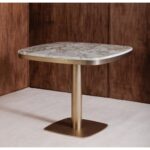 Celeste - Cafe Table - Antique Brass - Image 4