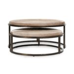 Hayword - Hide Nesting Coffee Tables - Canyon Sand - Image 4