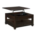 Wagner - Lift-Top Coffee Table With Casters - Image 8