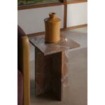 Blair - Accent Table Levante Marble - Orange - Image 4