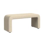 Seqouia - Bench With 2 Stools - Cream - Image 4