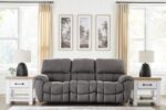 Bakerstein - Power Reclining Sofa With Adjustable Headrest - Galaxy - Image 4