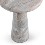 Huxley - Marble Round Accent Table - Image 5